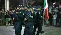 Momento inesperado de policías durante el Grito en Tamazula causa risas entre internautas