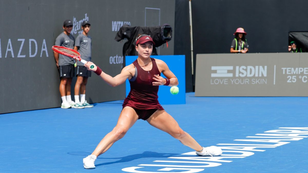 Iva Jovic avanza en el Guadalajara Open y sueña con el Top 10. | GDL Open Vía Facebook.