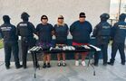 Las tres personas quedaron a disposición del Ministerio Público Federal, quien determinará su situación jurídica.