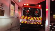 El sujeto fue trasladado en ambulancia a la Cruz Roja del Parque Morelos | Vicente Torres Alfaro