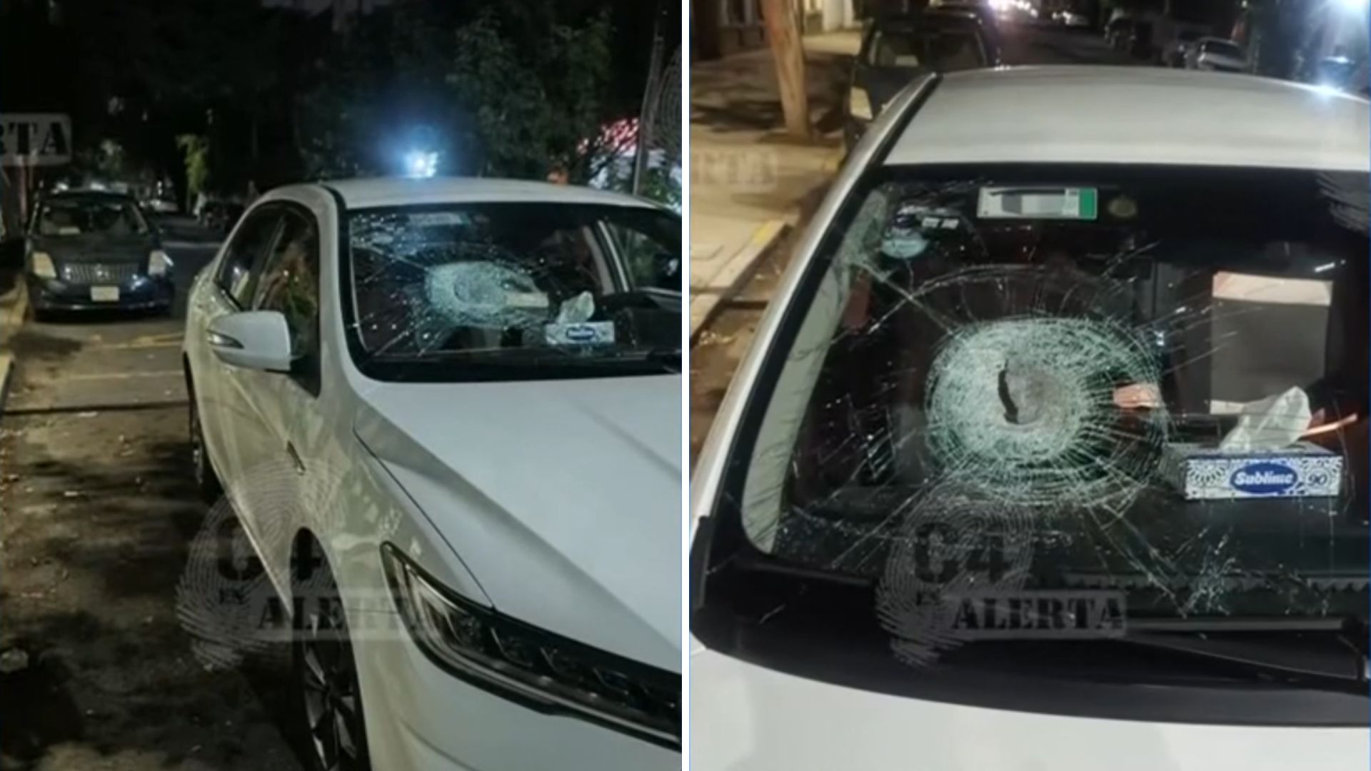 Conductor de Uber sufre ataque con piedra mientras circulaba por Periférico, CdMx