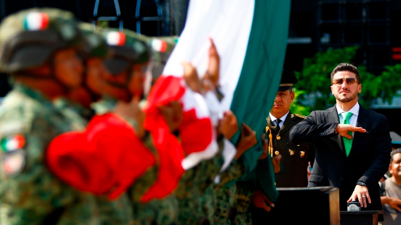 Desfile de Independencia: Samuel García llama a la unidad. TD Nocturno Monterrey, 16 de septiembre 2026