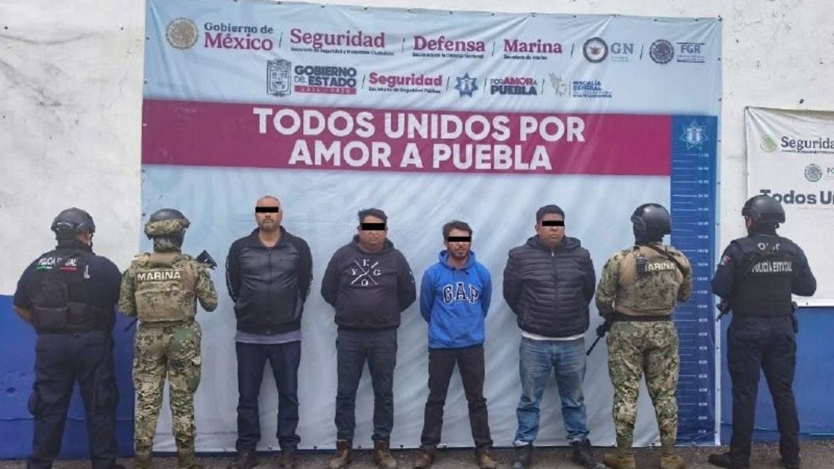 Elementos de la Secretaría de Seguridad Pública Estatal y la Marina aseguraron pipas y camionetas empleadas para el transporte e inmisión de gas LP