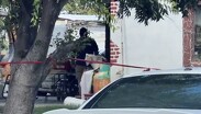 La situación se presenció en la calle Simón Bolívar.