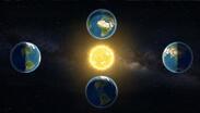 Los equinoccios y los solsticios son opuestos/ Gemini