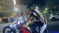 Los videos fueron captados durante la noche del pasado miércoles