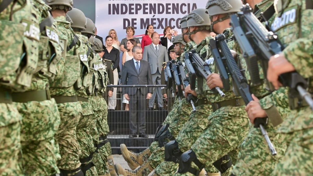 En el parte final se reportó que el desfile cívico militar se desarrolló sin incidencias.