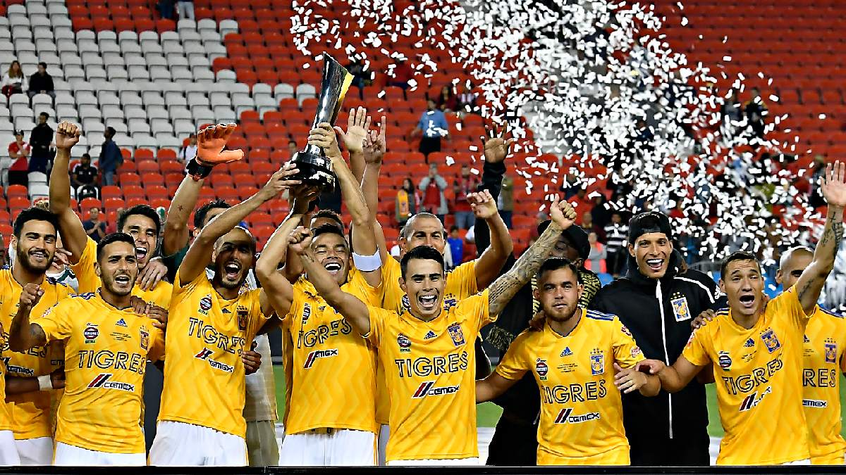 Tigres fue el primer campeón en la historia del Campeones Cup en 2018.