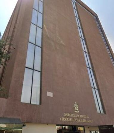 Edificio de la Tesorería del Estado de Nuevo León. | Archivo