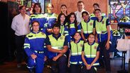 Durante el encuentro se entregaron reconocimientos a elementos destacados por su desempeño.