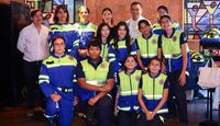 Durante el encuentro se entregaron reconocimientos a elementos destacados por su desempeño.
