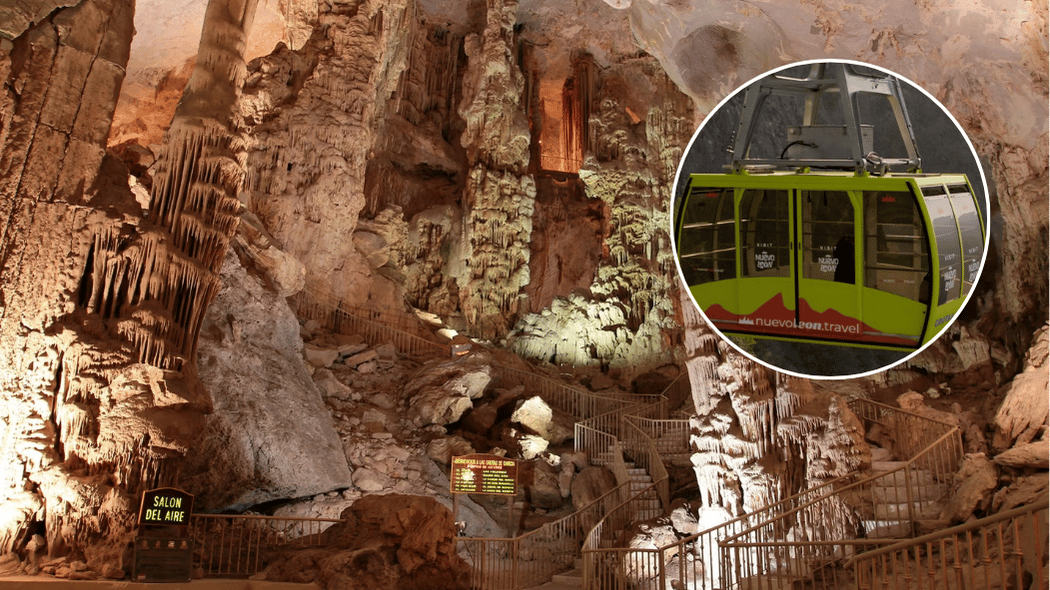 Grutas de García anuncia cierre temporal de teleférico