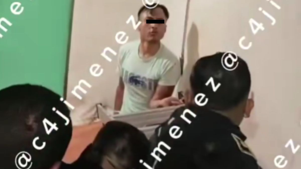 Hombre agredió a su mamá para evitar que lo anexaran en Iztacalco; mujer llamó a la policía.