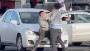 Los hombres fueron captados en videos peleando en Bulevar López Mateos | Redes Sociales