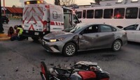 El joven de 19 años, fue identificado como Osiel Alejandro López, y al momento del percance se dirigía a la empresa ZF.