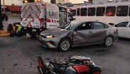 El joven de 19 años, fue identificado como Osiel Alejandro López, y al momento del percance se dirigía a la empresa ZF.