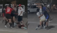 Pelea entre jugadoras en Cadereyta desata caos