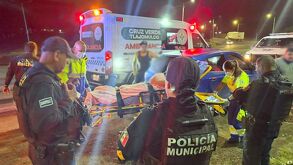 Policías de Tlajomulco auxilian nacimiento de una bebé dentro de un vehículo. | Policía de Tlajomulco de Zúñiga.