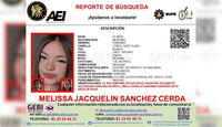 Reporte de búsqueda de Melissa Jacquelin y sus dos hijas en Guadalupe