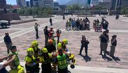 Cuerpos de auxilio activaron los protocolos de emergencia.| Fabricio Gallegos
