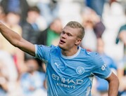 Erling Haaland metió el quinto gol en la victoria del Manchester City vs Sunderland / @ManCity
