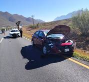 La Guardia Nacional realizó las diligencias para determinar cómo ocurrió el accidente vial.