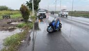 Dos menores viajaban en motocicleta cuando perdieron el control; uno murió en Tlajomulco