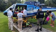 Niño de cinco años es trasladado en helicóptero de Autlán a Guadalajara