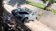 El hecho se reportó minutos después de las 10:30 horas a la altura de la intersección con la calle Corona de Espinas.