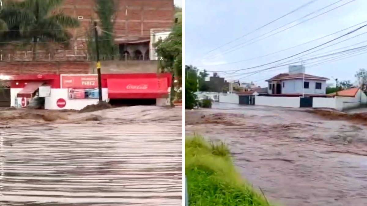 El siniestro dejó calles inundadas, viviendas afectadas y vecinos en busca de refugio