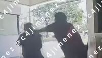 Un sujeto agredió a un guardia de seguridad en Cuajimalpa; fue detenido.