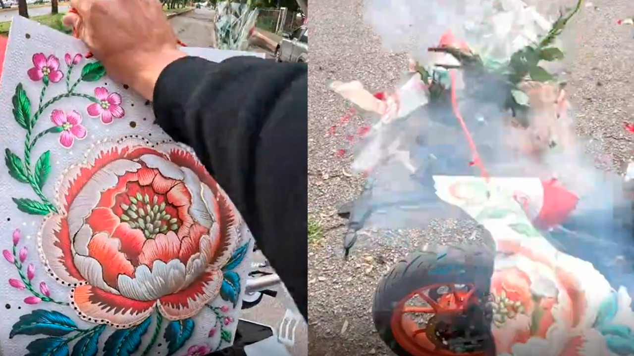 Aclaran por qué explotó el paquete que llevaba un repartidor en Tlalnepantla