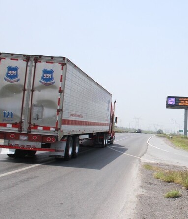 Carretera Los Chorros en Saltillo.