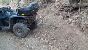 César Alberto, de 12 años, perdió la vida luego de que la cuatrimoto en la que viajaba volcara en terrenos de un fraccionamiento de Cadereyta.