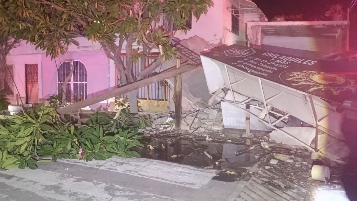 El accidente ocurrió aproximadamente a las 21:22 horas sobre la calle 62