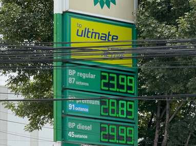 La gasolinera sancionada por la Profeco vendía el litro de diésel a 29.99 pesos cuando su precio promedio de 27.00 pesos |