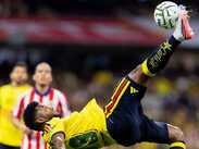 Así fue el golazo de chilena de Miguel Borja en el América vs. Chivas