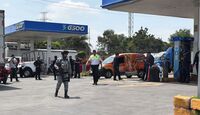 Los hechos ocurrieron en la zona conocida como el Tubo Azul, en los carriles con dirección al municipio de Ixtapaluca.