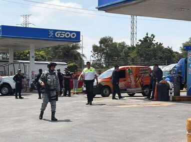 Los hechos ocurrieron en la zona conocida como el Tubo Azul, en los carriles con dirección al municipio de Ixtapaluca.