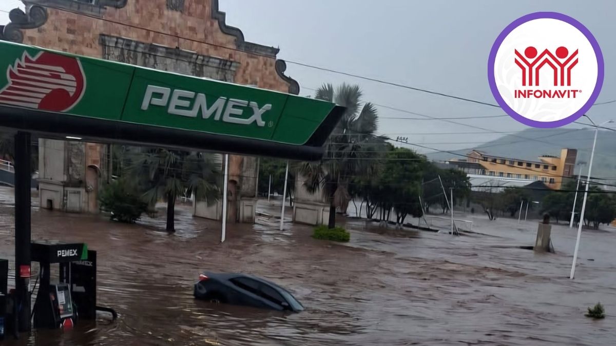 Infonavit activa seguro de daños de viviendas por inundaciones en Zapotlanejo. Zapotlanejo querido vía Facebook.