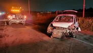 El joven fue trasladado en estado de regular a grave hasta un puesto de socorros