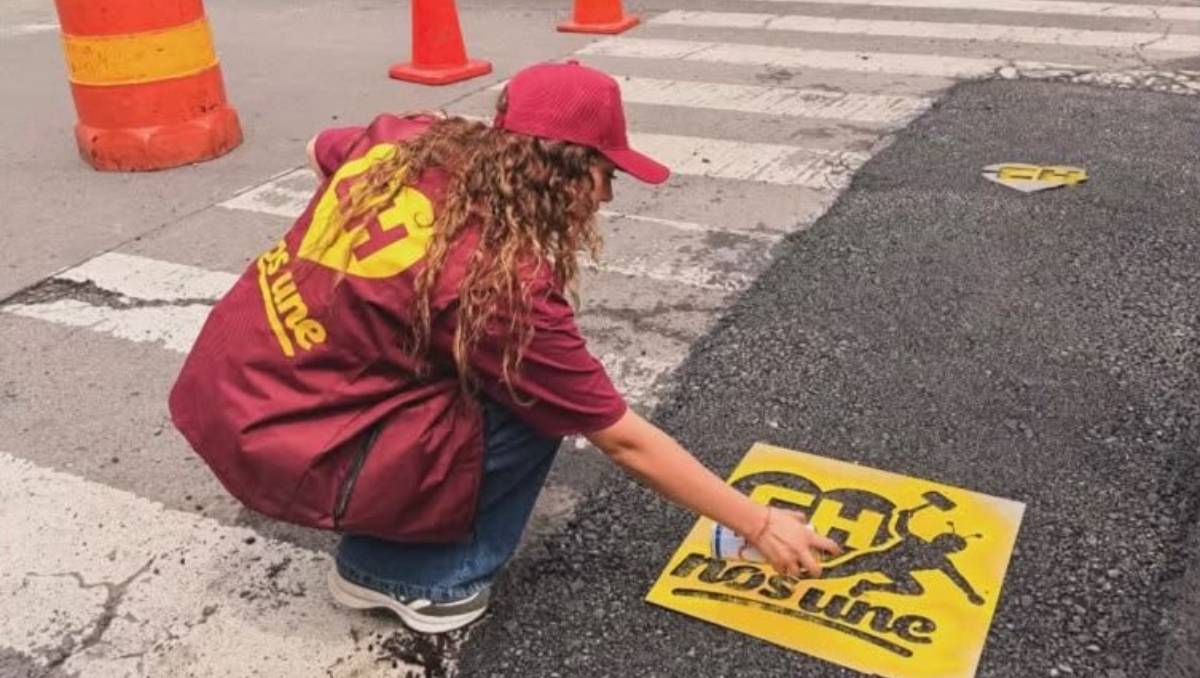 Citlali Hernández utilizó la imagen y tipografía del Chapulín Colorado con fines políticos en la CDMX