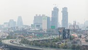 Cuida de los niños y los adultos mayores cuando hay una alta concentración de contaminantes en el aire.