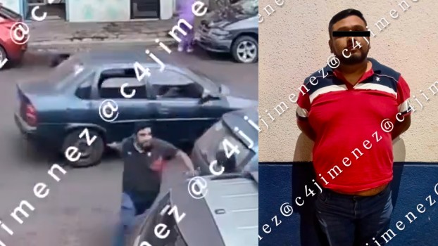 Detienen a Carlos N tras agredir a su expareja en la alcaldía Coyoacán.