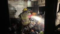 La vivienda fue declarada inhabitable tras el incendio.
