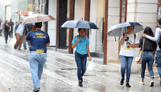 Lluvia en Monterrey
