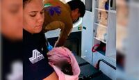 El recién nacido permanece bajo vigilancia médica.| Especial