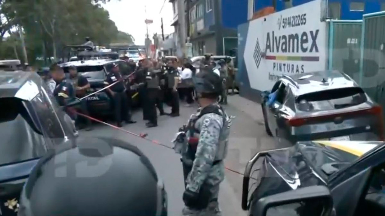Ataque armado en la carretera Texcoco-Lechería deja dos muertos y dos heridos