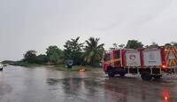 Autoridades de Protección Civil se mantienen en alerta ante el avance de la tormenta.