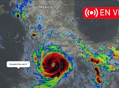 El huracán se mantiene estacionado, provocando fuertes lluvias en Guerrero, Michoacán y Jalisco. | Centro Meteorológico del Pacífico